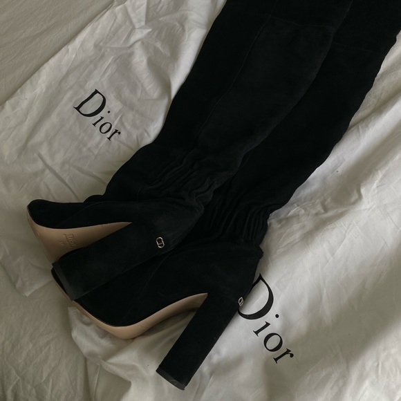 CD suede boots - Picture 8 of 9